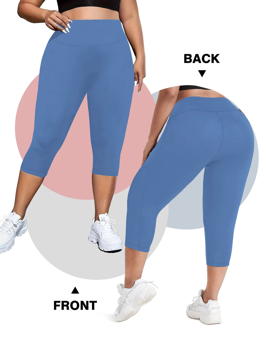 High Waist Yoga Pants with Pockets