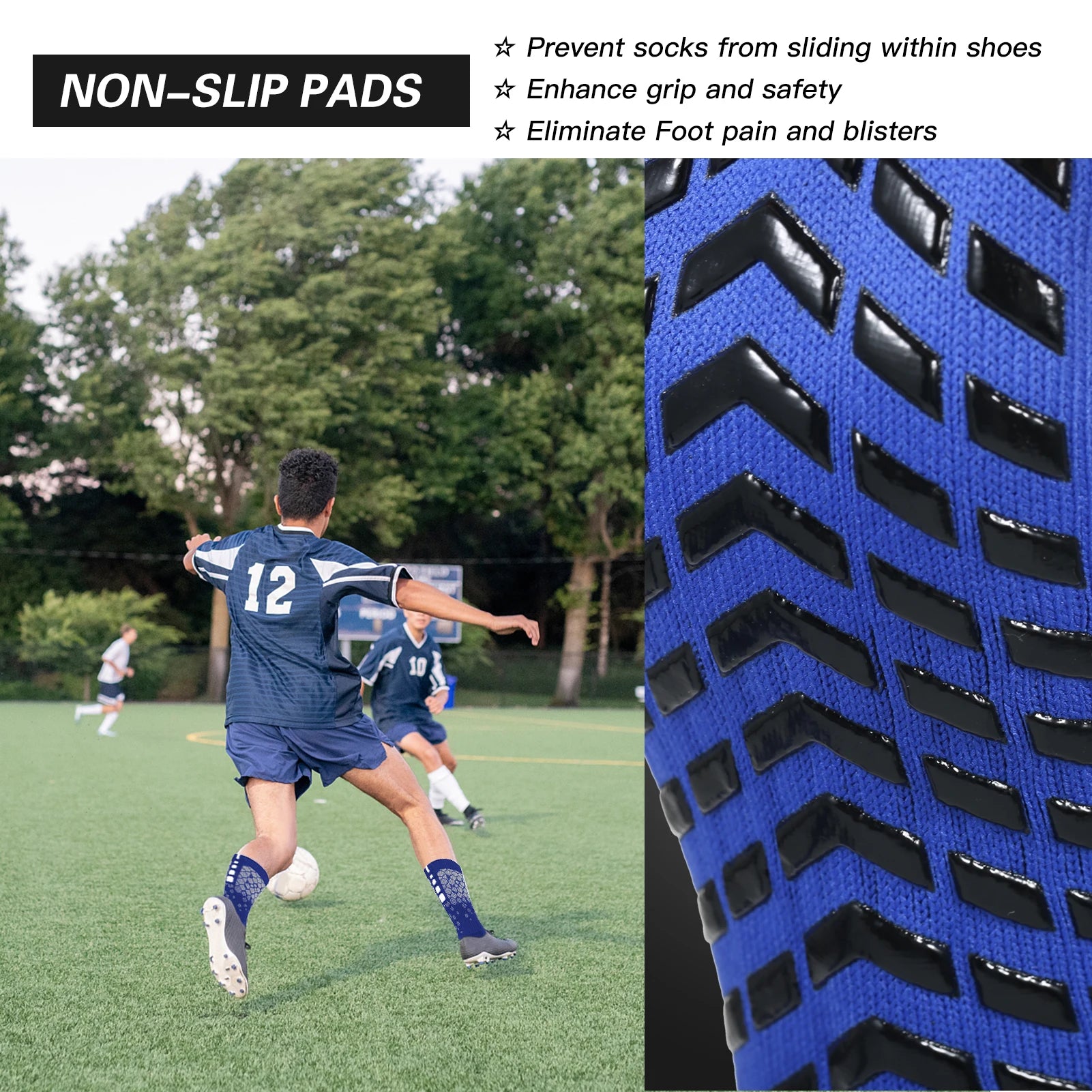 Anti-slip Soccer Socks