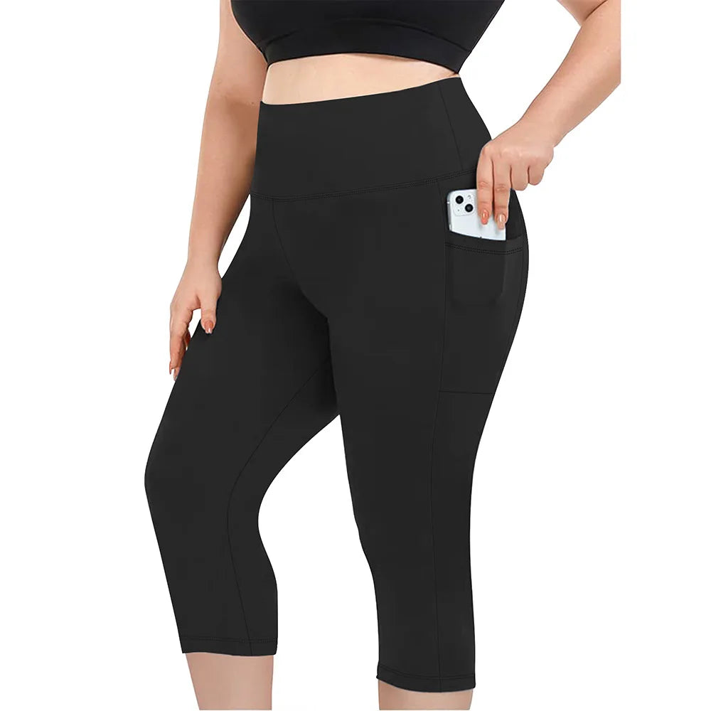 High Waist Yoga Pants with Pockets