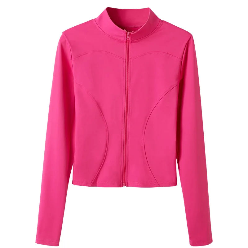 Plus Size Workout Jacket Women