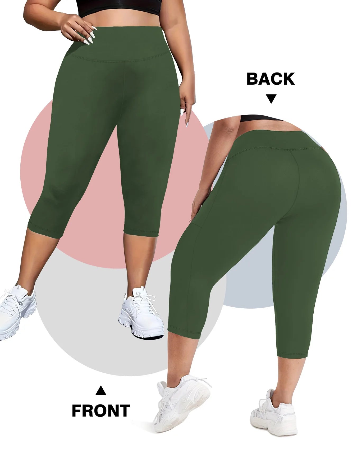 High Waist Yoga Pants with Pockets