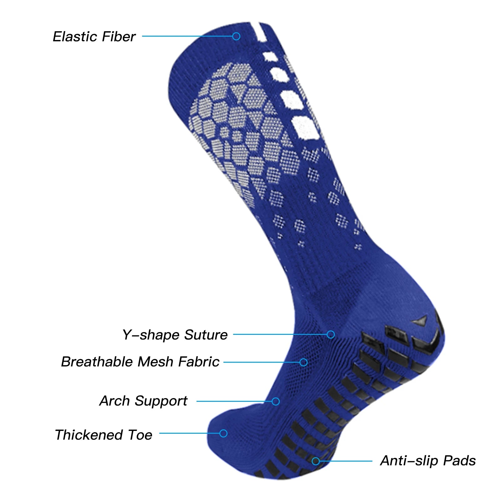 Anti-slip Soccer Socks