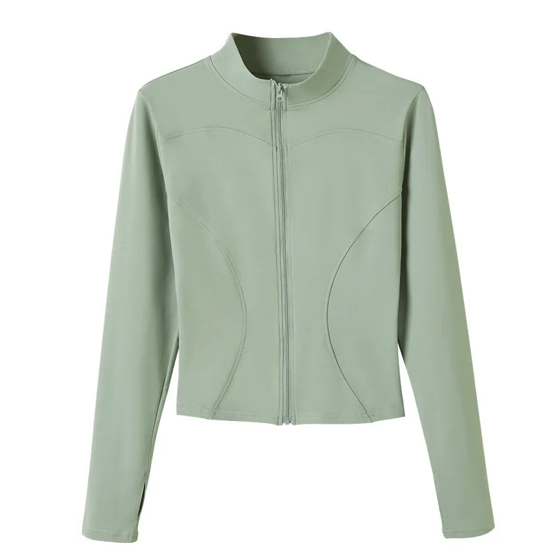Plus Size Workout Jacket Women