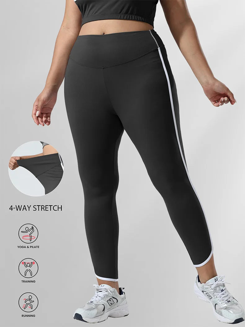 Plus Size High Waist Yoga Leggings