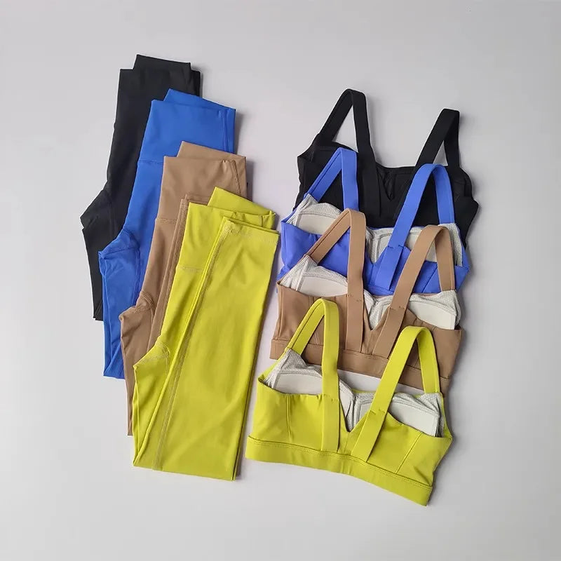 Seamless Yoga Suit