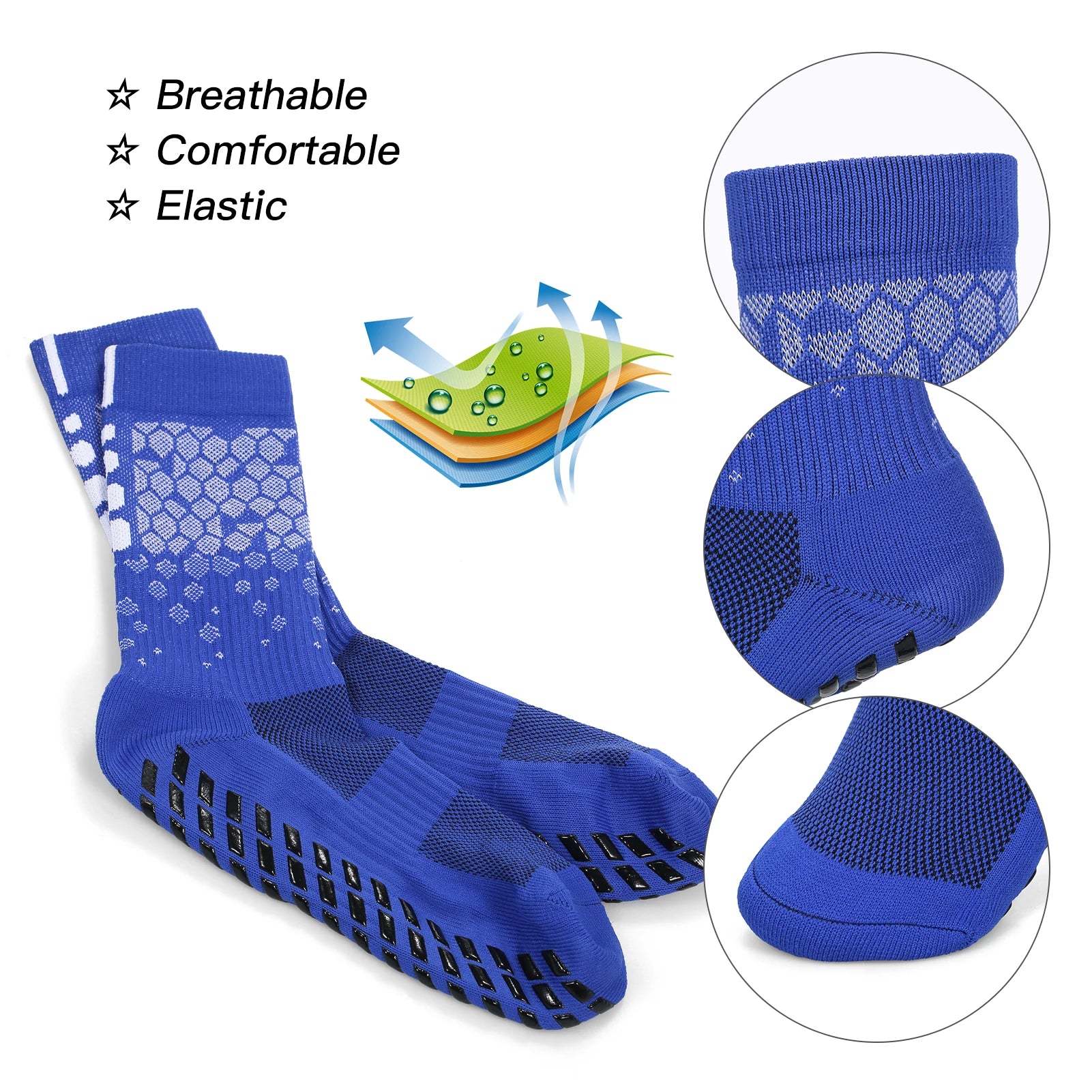 Anti-slip Soccer Socks
