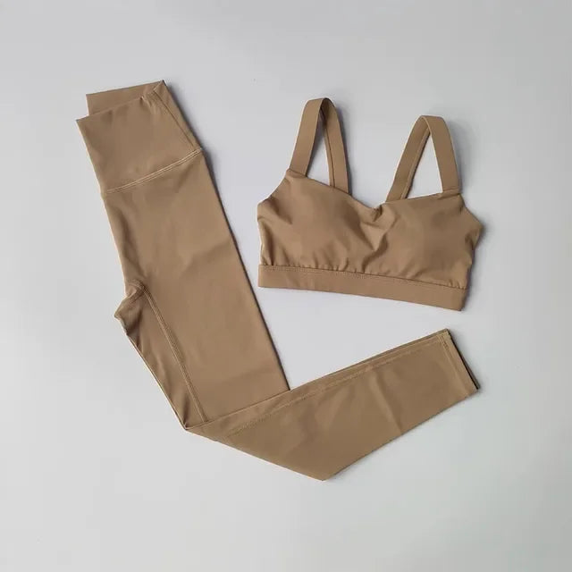 Seamless Yoga Suit