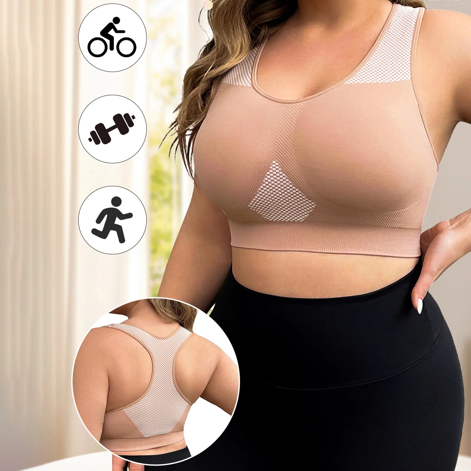 Plus size Sports Bra