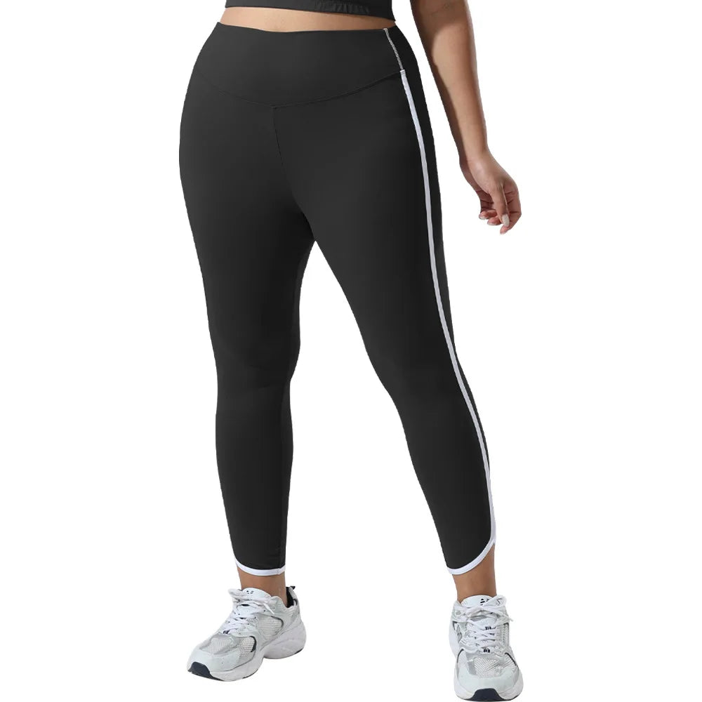Plus Size High Waist Yoga Leggings