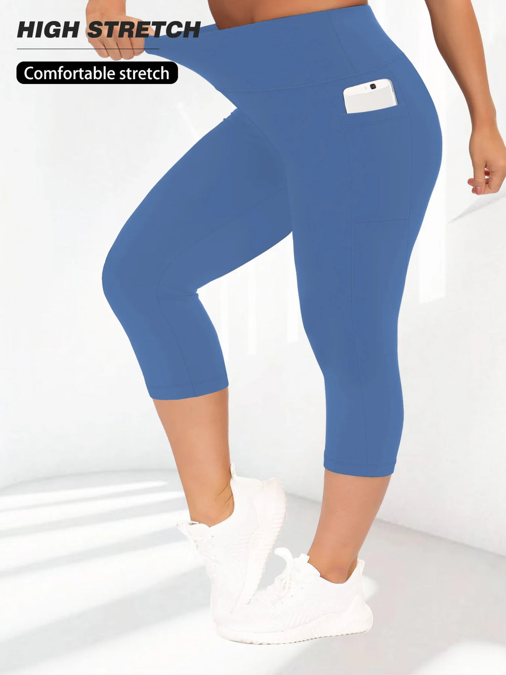 High Waist Yoga Pants with Pockets
