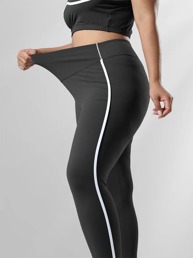Plus Size High Waist Yoga Leggings