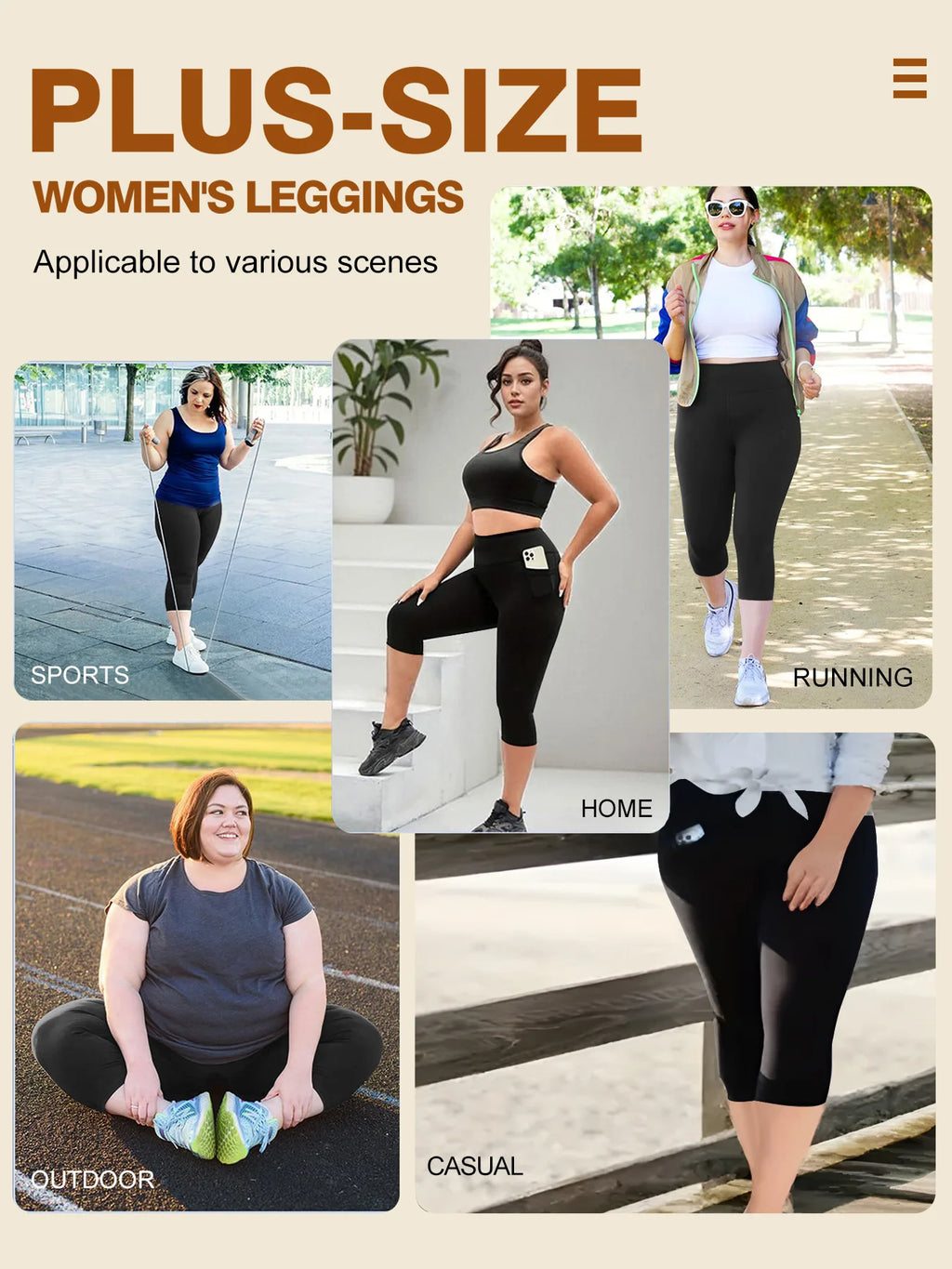 High Waist Yoga Pants with Pockets