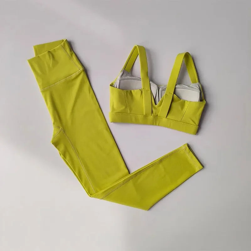 Seamless Yoga Suit