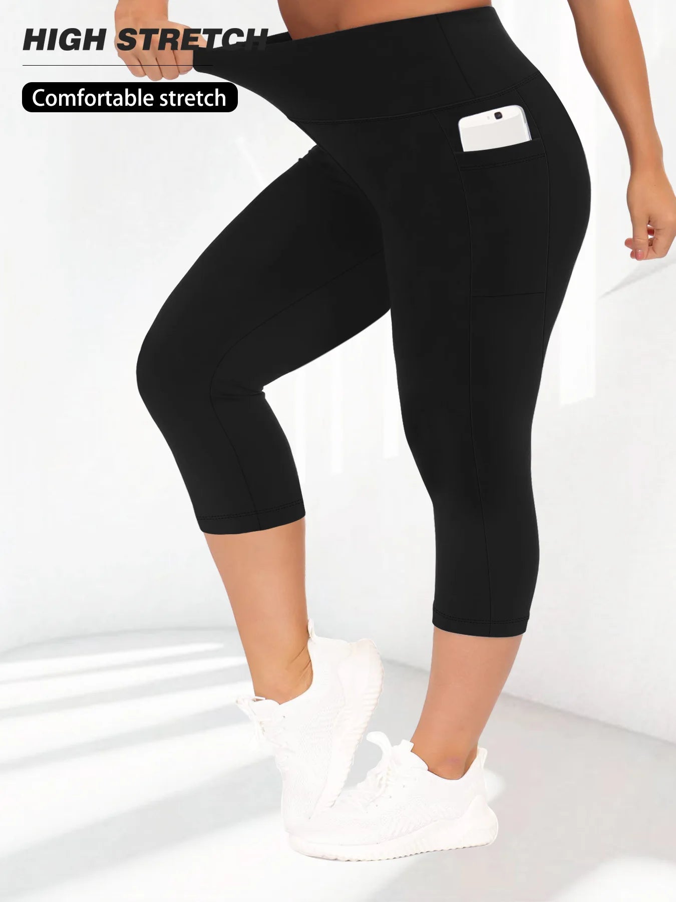 High Waist Yoga Pants with Pockets