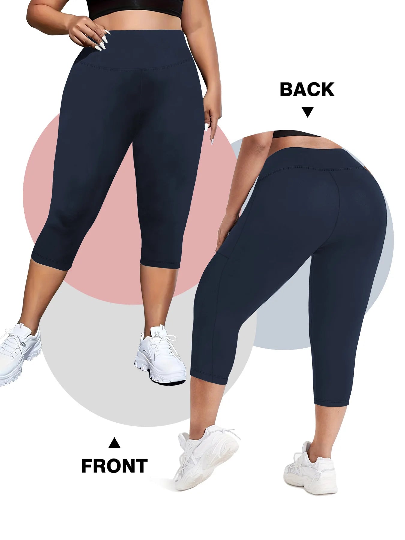 High Waist Yoga Pants with Pockets